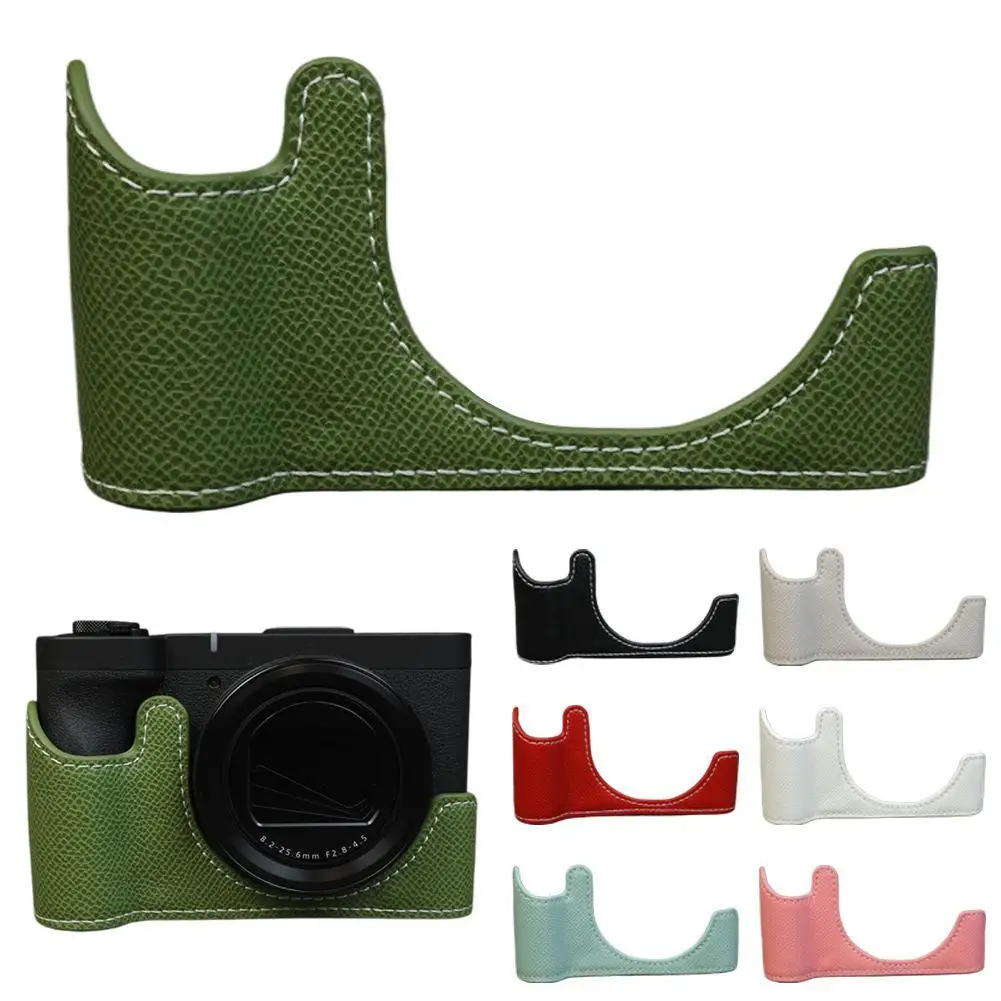 Camera Half Base Mount Leather Cover For Canon PowerShot V1 Digital Camera PU Protective Case Base Shell
Camera Half Base Mount Leather Cover For Canon PowerShot V1 Digital Camera PU Protective Case Base Shell