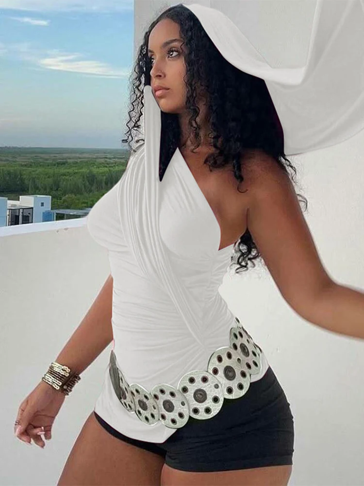 kliou Asymmetrical Solid Women Vests Hipster Ribbons Incline Shoulder Body-shaping Crop Tanks Female Unique Wild Clubwear Tops
kliou Asymmetrical Solid Women Vests Hipster Ribbons Incline Shoulder Body-shaping Crop Tanks Female Unique Wild Clubwear Tops