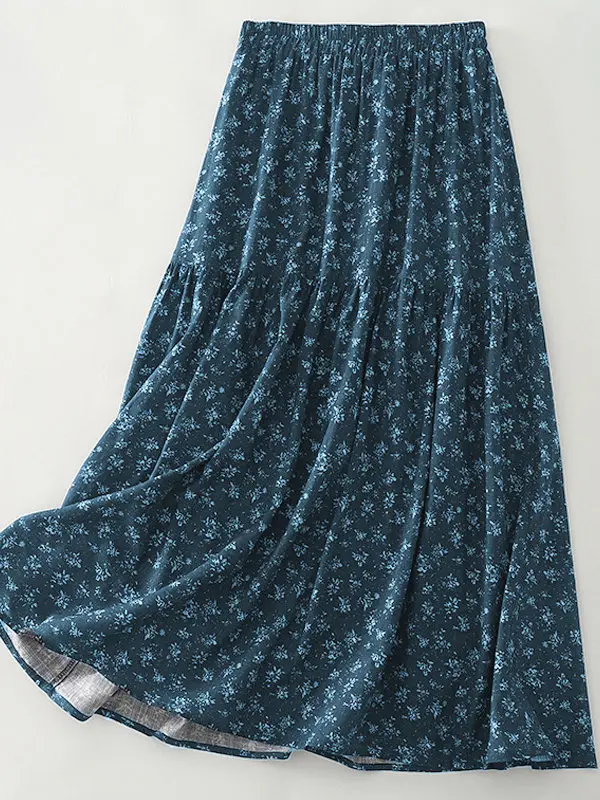 High-End plus Size Commuter Women's Midi Skirt Spring Season Floral Print Versatile A-Line Skirt for All Body pes
High-End plus Size Commuter Women's Midi Skirt Spring Season Floral Print Versatile A-Line Skirt for All Body pes