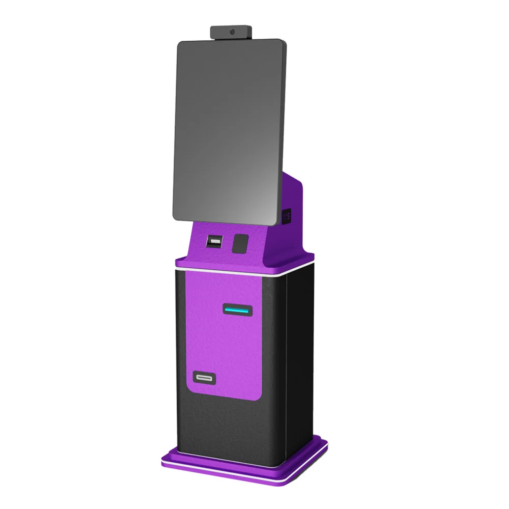 Microphone Scanner and Touchscreen Printer for Public Access Terminal Self-Service Payment Kiosk with Wi-Fi
Microphone Scanner and Touchscreen Printer for Public Access Terminal Self-Service Payment Kiosk with Wi-Fi