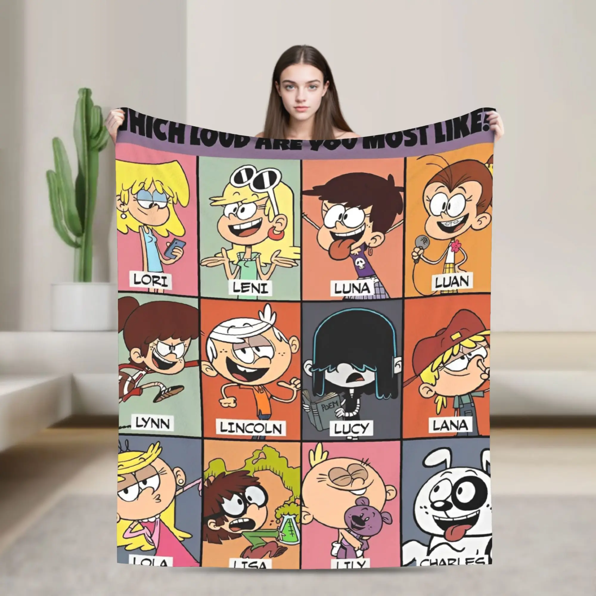 L-Loud Houses Family Cartoon Plush Throw Blanket For Couch Chair Sofa Bed Airplane Travel Flannel Bedspread Bed Cover
L-Loud Houses Family Cartoon Plush Throw Blanket For Couch Chair Sofa Bed Airplane Travel Flannel Bedspread Bed Cover