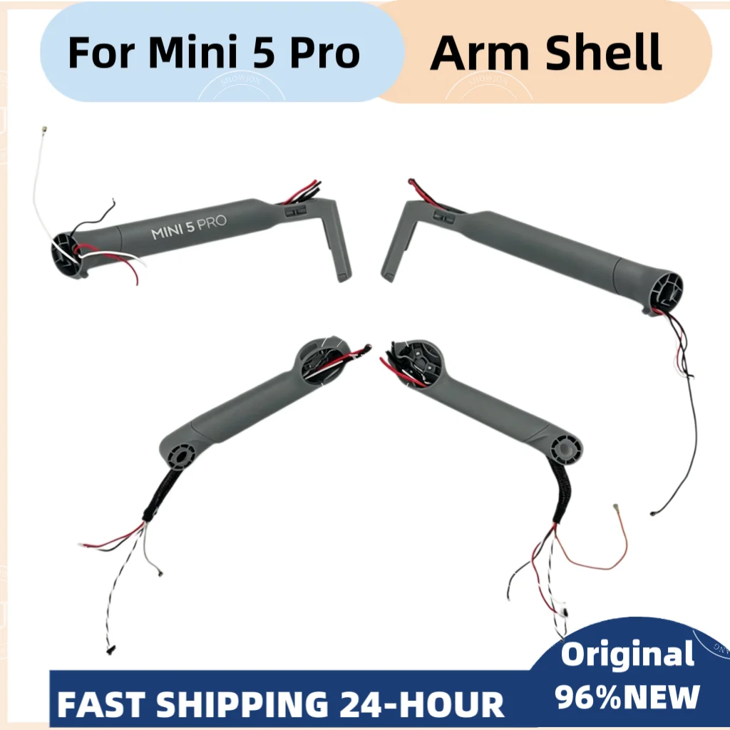 Original Arm shell for DJI MINI 5 Pro Drone Replacement Left/Right Front/Rear Arm shell for Mini 5 Pro Repair Part
Original Arm shell for DJI MINI 5 Pro Drone Replacement Left/Right Front/Rear Arm shell for Mini 5 Pro Repair Part