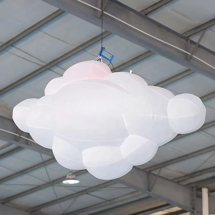 LED light inflatable 3D cloud balloon for nightclub decoration
LED light inflatable 3D cloud balloon for nightclub decoration