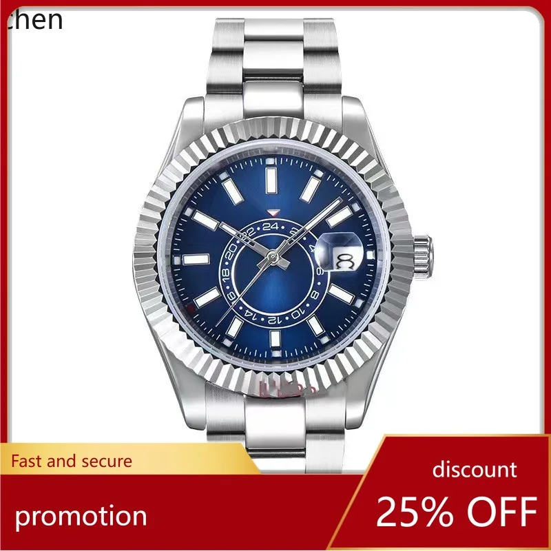 Zml men's automatic mechanical watch - stainless steel band, luminous, waterproof
Zml men's automatic mechanical watch - stainless steel band, luminous, waterproof