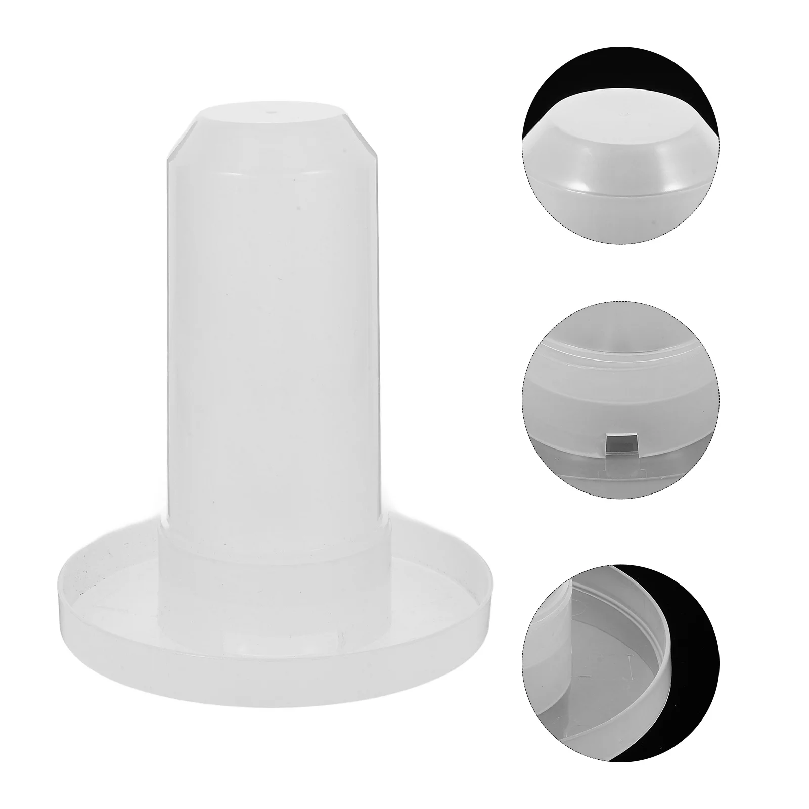 Automatic Chicken Waterer Feeder Dual Function Plastic Poultry Feed Cups For Quail Parrot Chick Duck Farm Use Durable Abs
Automatic Chicken Waterer Feeder Dual Function Plastic Poultry Feed Cups For Quail Parrot Chick Duck Farm Use Durable Abs
