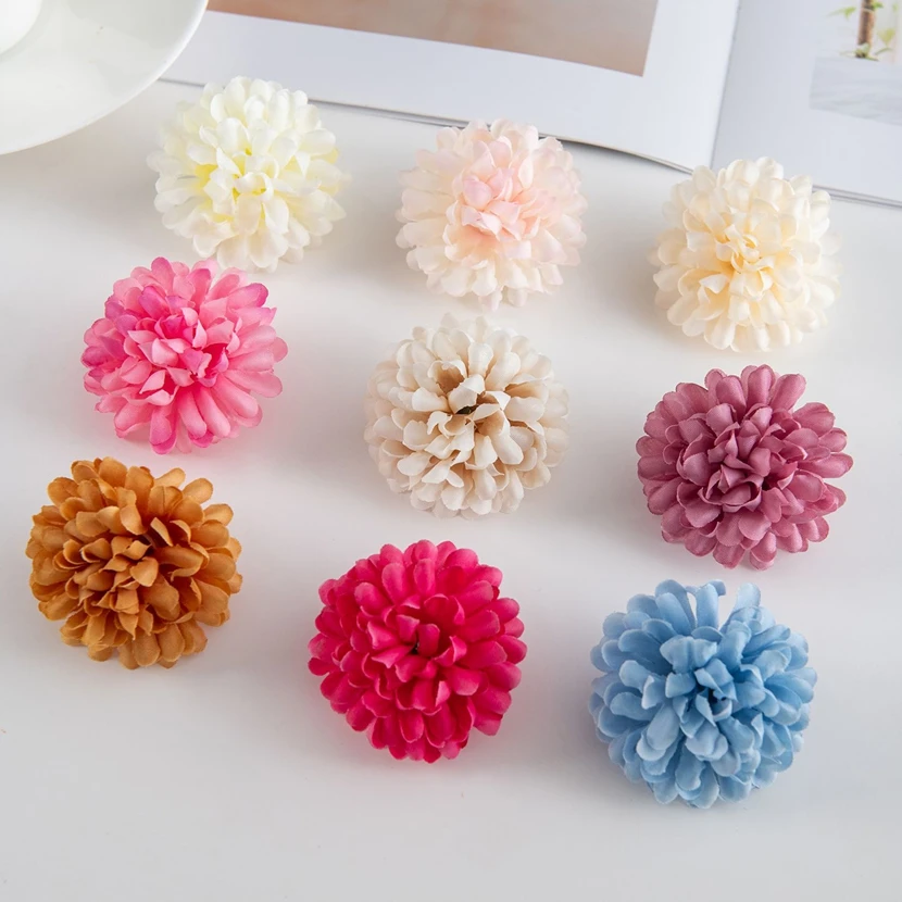 50/100pcs Artificial Flowers Ball Chrysanthemum Home Room Wall Wedding Wreath Decoration Outdoor Bridal Diy Gift Box Accessories
50/100pcs Artificial Flowers Ball Chrysanthemum Home Room Wall Wedding Wreath Decoration Outdoor Bridal Diy Gift Box Accessories