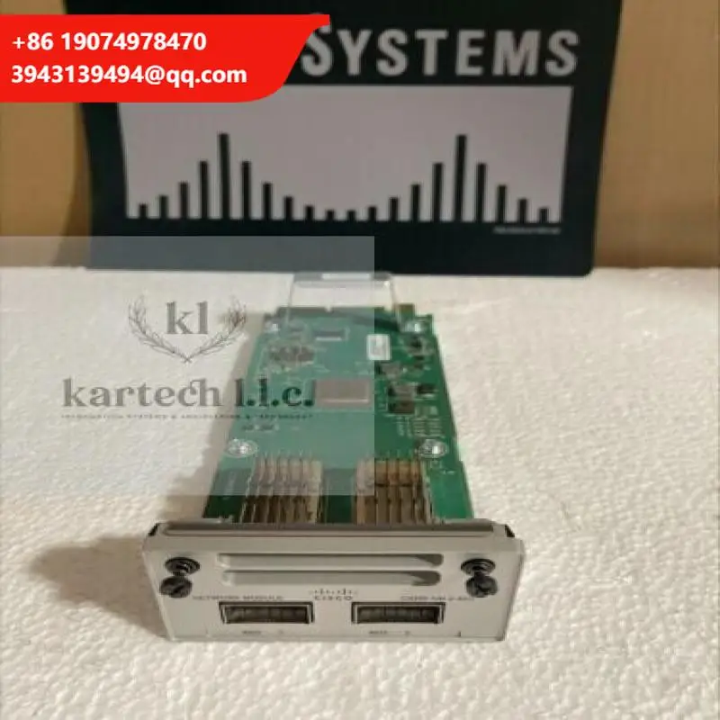 Новый модуль коммутатора C9300-NM-2Q 9300 2 X 40GE C9300-NM-2-40G
Новый модуль коммутатора C9300-NM-2Q 9300 2 X 40GE C9300-NM-2-40G