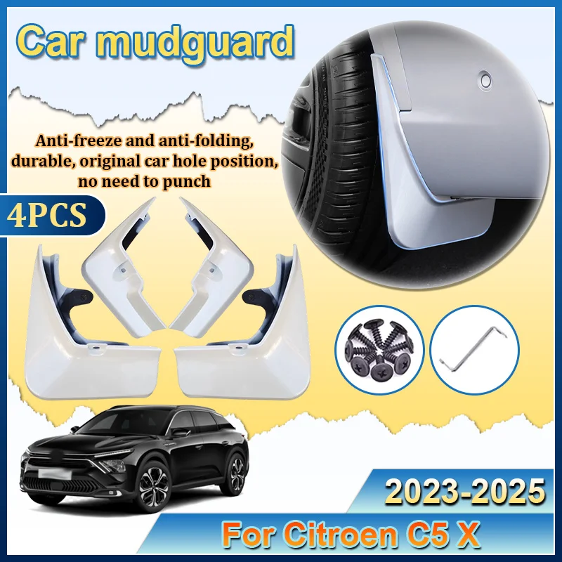 Крыло с краской для выпечки для Citroen C5 X Versailles C5X 2023 2024 2025, переднее и заднее крыло, защита от брызг, автомобильные аксессуары
Крыло с краской для выпечки для Citroen C5 X Versailles C5X 2023 2024 2025, переднее и заднее крыло, защита от брызг, автомобильные аксессуары