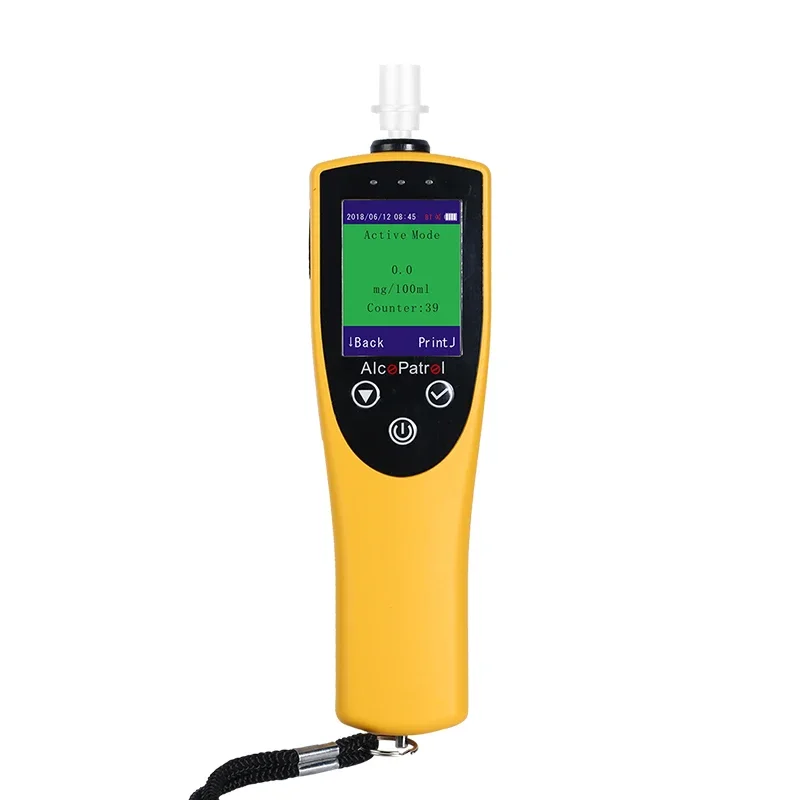 4020-9 Professional Breath Alcohol Tester Breathalyzer Alcohol Tester Alcohol Checker Electrochemical Fuel cell sensor Printer
4020-9 Professional Breath Alcohol Tester Breathalyzer Alcohol Tester Alcohol Checker Electrochemical Fuel cell sensor Printer