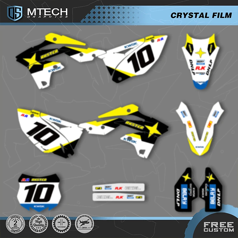 DSMTECH Custom Team мотоциклетная графика фоновые наклейки набор наклеек для KAWASAKI KXF250 KX250F 2013 2014 2015 2016 003
DSMTECH Custom Team мотоциклетная графика фоновые наклейки набор наклеек для KAWASAKI KXF250 KX250F 2013 2014 2015 2016 003