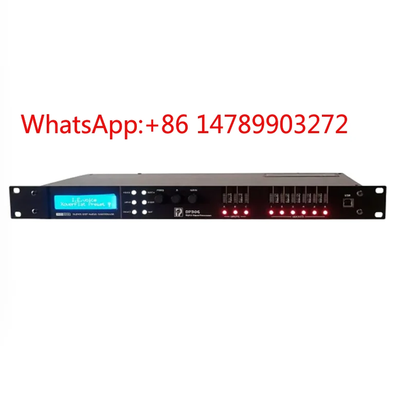 3 In 6 Out Digital Audio Processor 192KHz Loudspeaker Management System
3 In 6 Out Digital Audio Processor 192KHz Loudspeaker Management System