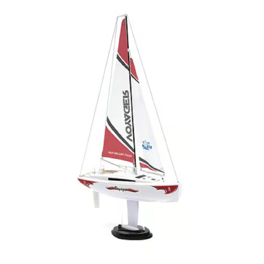 PlaySTEM Voyager 280 Motor-Powered RC Sailboat (Red) w/2.4GHz Transmitter
PlaySTEM Voyager 280 Motor-Powered RC Sailboat (Red) w/2.4GHz Transmitter