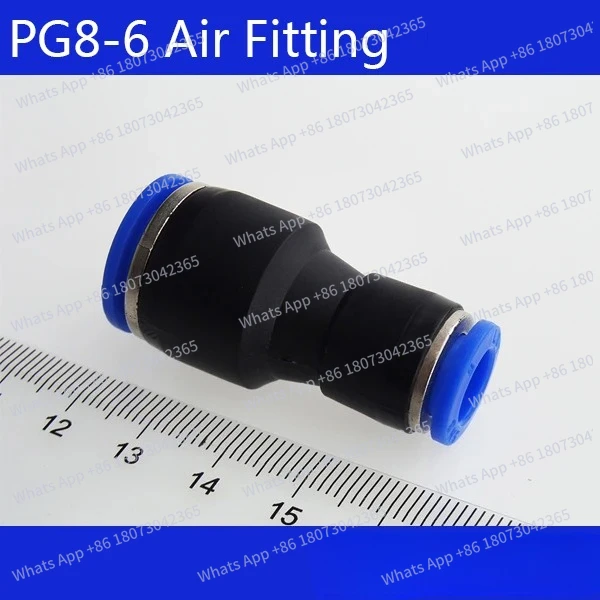 Высококачественный комплект из 2 фитингов PG8-6 для пневматических трубок с неравным диаметром, прямое соединение, быстроразъемные пневматические соединители.
Высококачественный комплект из 2 фитингов PG8-6 для пневматических трубок с неравным диаметром, прямое соединение, быстроразъемные пневматические соединители.