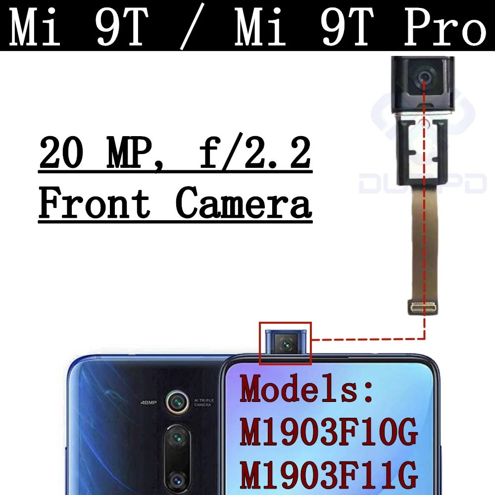 Front Rear Camera Flex Cable For Xiaomi Mi 9T Pro Mi9TPro Frontal Selfie Wide Back Facing Main Backside Camera Glass Lens
Front Rear Camera Flex Cable For Xiaomi Mi 9T Pro Mi9TPro Frontal Selfie Wide Back Facing Main Backside Camera Glass Lens
