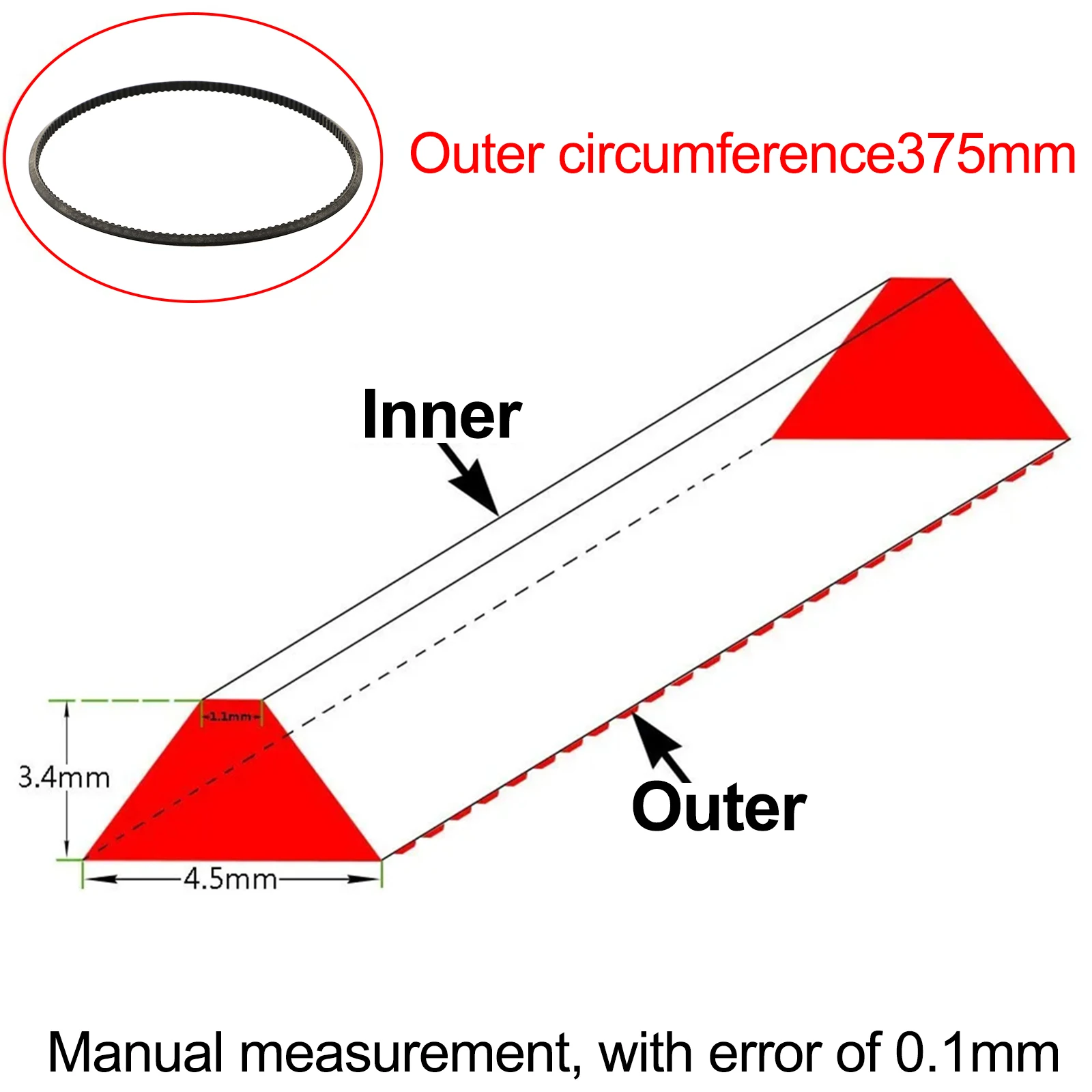 2 шт. ремня для токарного станка 5M375, для мини-токарного станка с двигателем, для отверстия 38 мм, для токарного станка WM210V, сменный приводной ремень, промышленная запчасть
2 шт. ремня для токарного станка 5M375, для мини-токарного станка с двигателем, для отверстия 38 мм, для токарного станка WM210V, сменный приводной ремень, промышленная запчасть