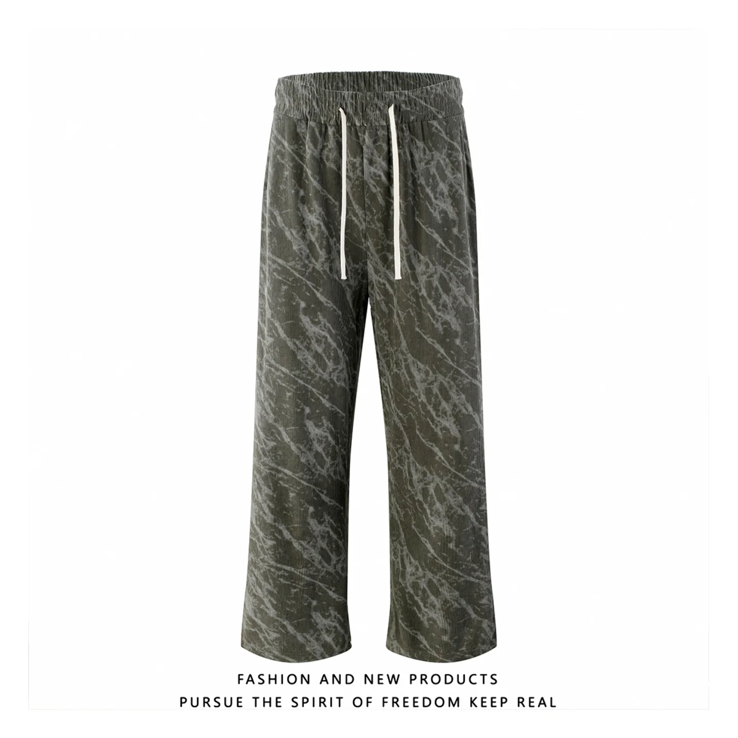 Tie-Dye Corduroy Casual Pants Loose Fit Men's Summer Fashion Straight Leg Sweatpants Youthful Style Pure Color Leisure Trousers
Tie-Dye Corduroy Casual Pants Loose Fit Men's Summer Fashion Straight Leg Sweatpants Youthful Style Pure Color Leisure Trousers