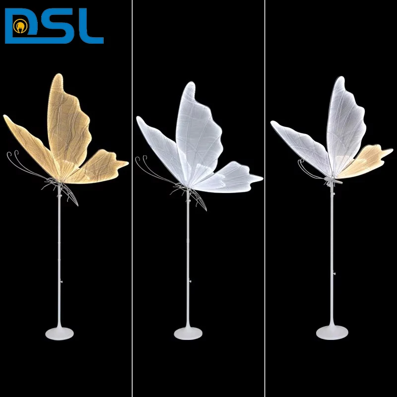 Modern Metal Base Standing High Quality Wedding butterfly Floor Lamp for Hotel Decoration Lighting Commercial Activity Lamp
Modern Metal Base Standing High Quality Wedding butterfly Floor Lamp for Hotel Decoration Lighting Commercial Activity Lamp