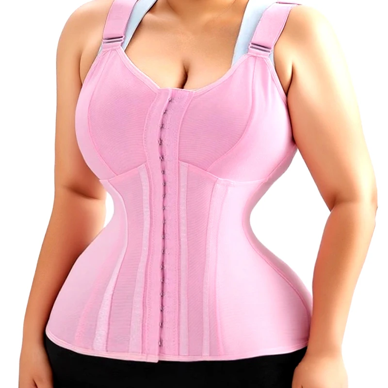 AfruliA Mesh Shapewear Overbust Corset Vest Body Shaper Waist Trainer Sports Shirt Fajas Colombian Girdle Slimming Tummy Trimmer
AfruliA Mesh Shapewear Overbust Corset Vest Body Shaper Waist Trainer Sports Shirt Fajas Colombian Girdle Slimming Tummy Trimmer