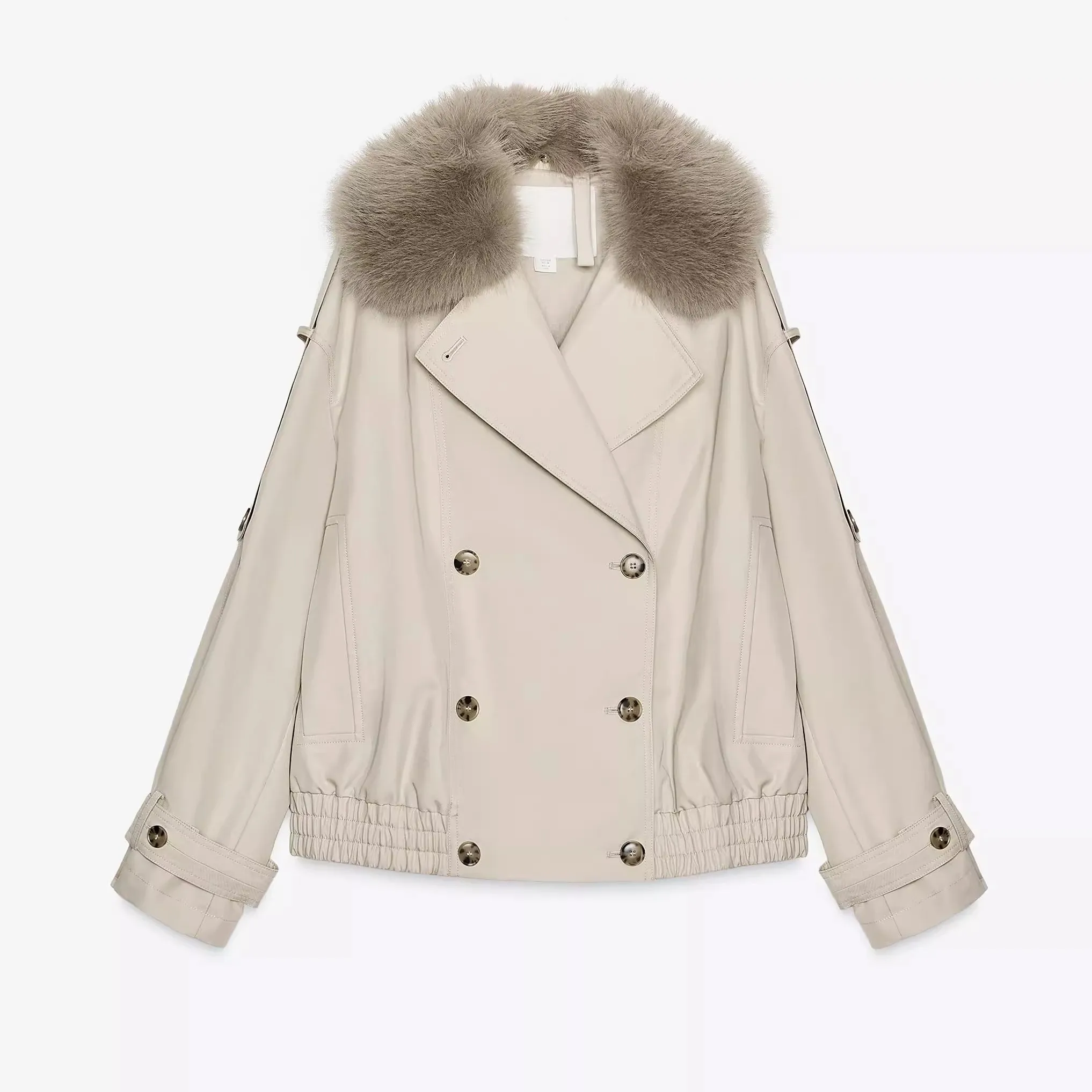 Waterproof Short Women's Jacket Artificial Fur Detachable Autumn Winter New Style Commute Style Long Sleeve Coat with Inner P...
Waterproof Short Women's Jacket Artificial Fur Detachable Autumn Winter New Style Commute Style Long Sleeve Coat with Inner P...