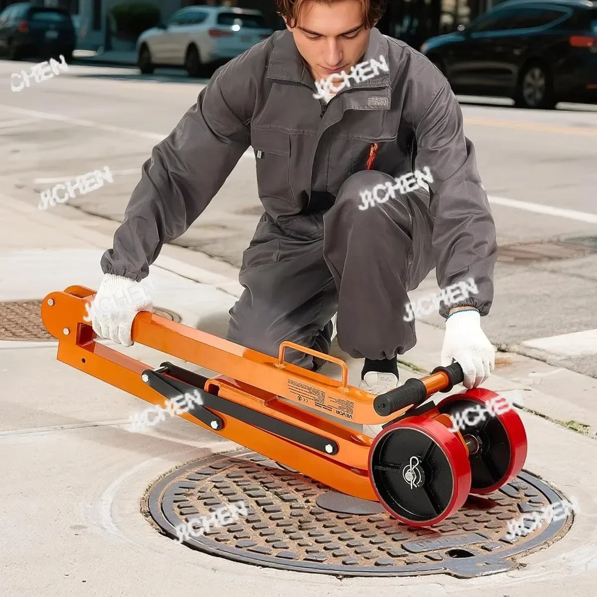 TZY Magnetic Cover Lift Truck, 120 Lbs (approx. 598.7 Kg) Pulling Capacity, Steel
TZY Magnetic Cover Lift Truck, 120 Lbs (approx. 598.7 Kg) Pulling Capacity, Steel