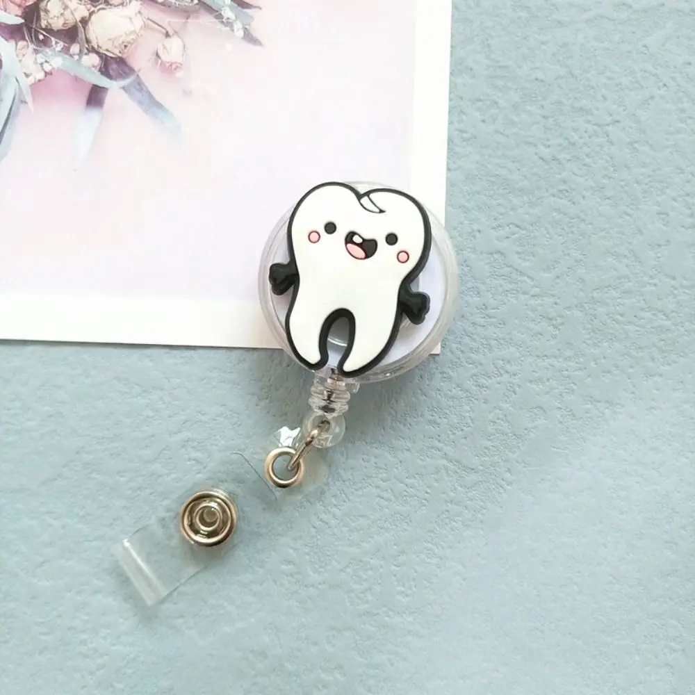 Dentist Teeth Badge Holder Work Card Name Tag Retractable Badge Reel Cute Teeth Shape ID Card Holder Nurse Doctor
Dentist Teeth Badge Holder Work Card Name Tag Retractable Badge Reel Cute Teeth Shape ID Card Holder Nurse Doctor