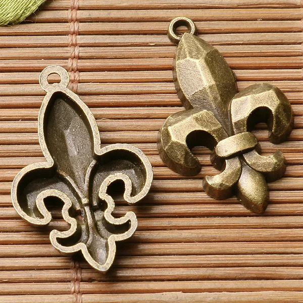 10pcs 29*18mm Antiqued Bronze Color Crafted FLEUR DE LEI Design Charms EF2932 Charms for Jewelry Making
10pcs 29*18mm Antiqued Bronze Color Crafted FLEUR DE LEI Design Charms EF2932 Charms for Jewelry Making