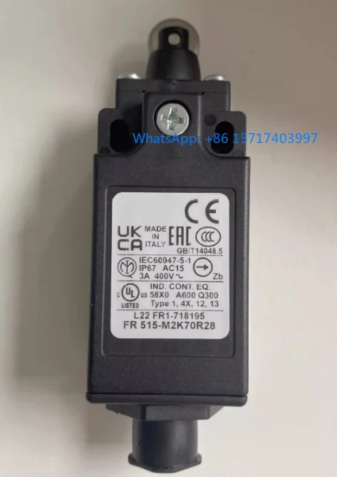 Italy original limit switch FR 515-M2K70R28
Italy original limit switch FR 515-M2K70R28