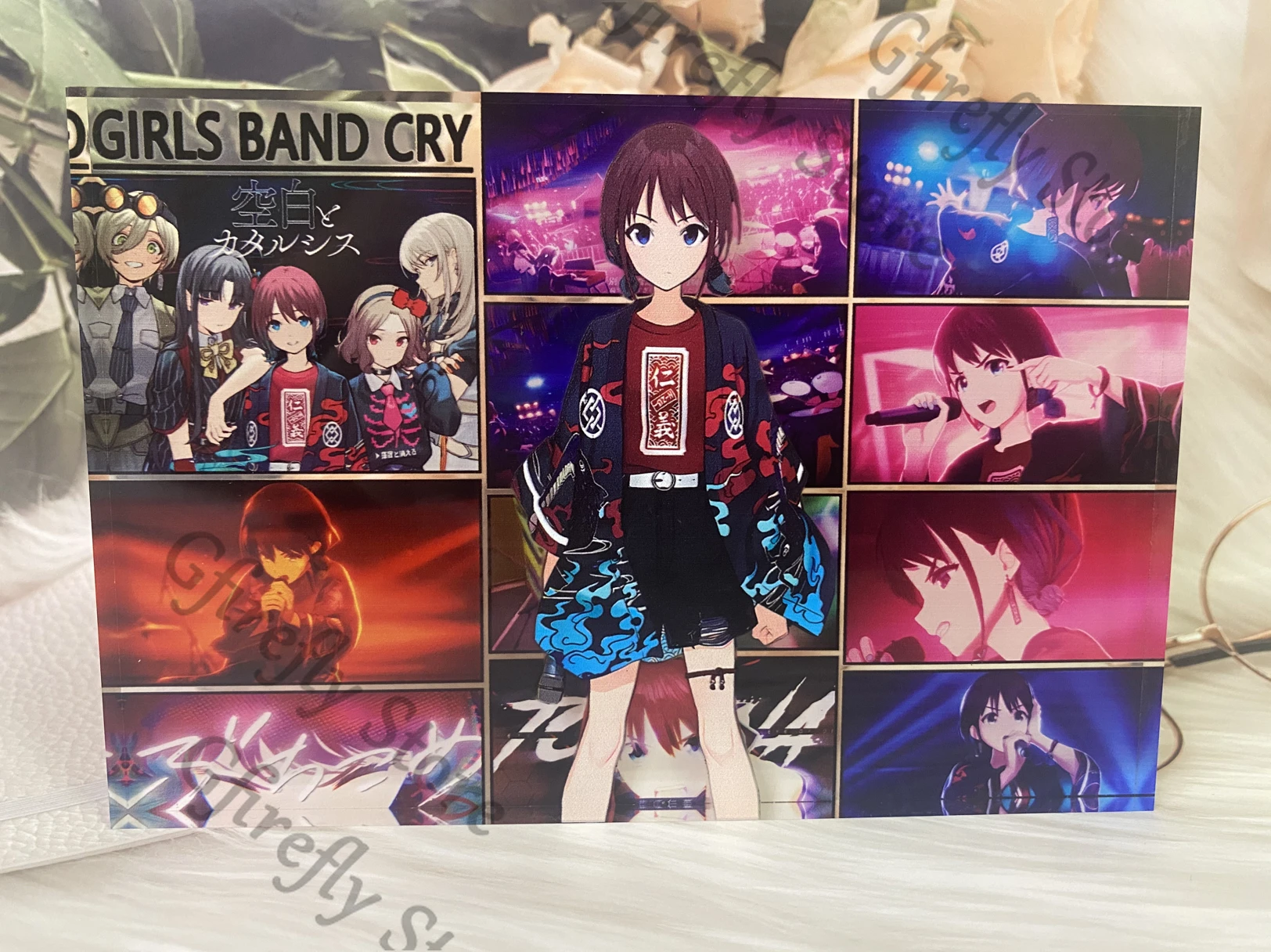 GIRLS BAND CRY Show Shelf Acrylic Brick Standing Plate ISERI NINA Indicative Board Anime Ambitus Decoration Display Stand Gift
GIRLS BAND CRY Show Shelf Acrylic Brick Standing Plate ISERI NINA Indicative Board Anime Ambitus Decoration Display Stand Gift