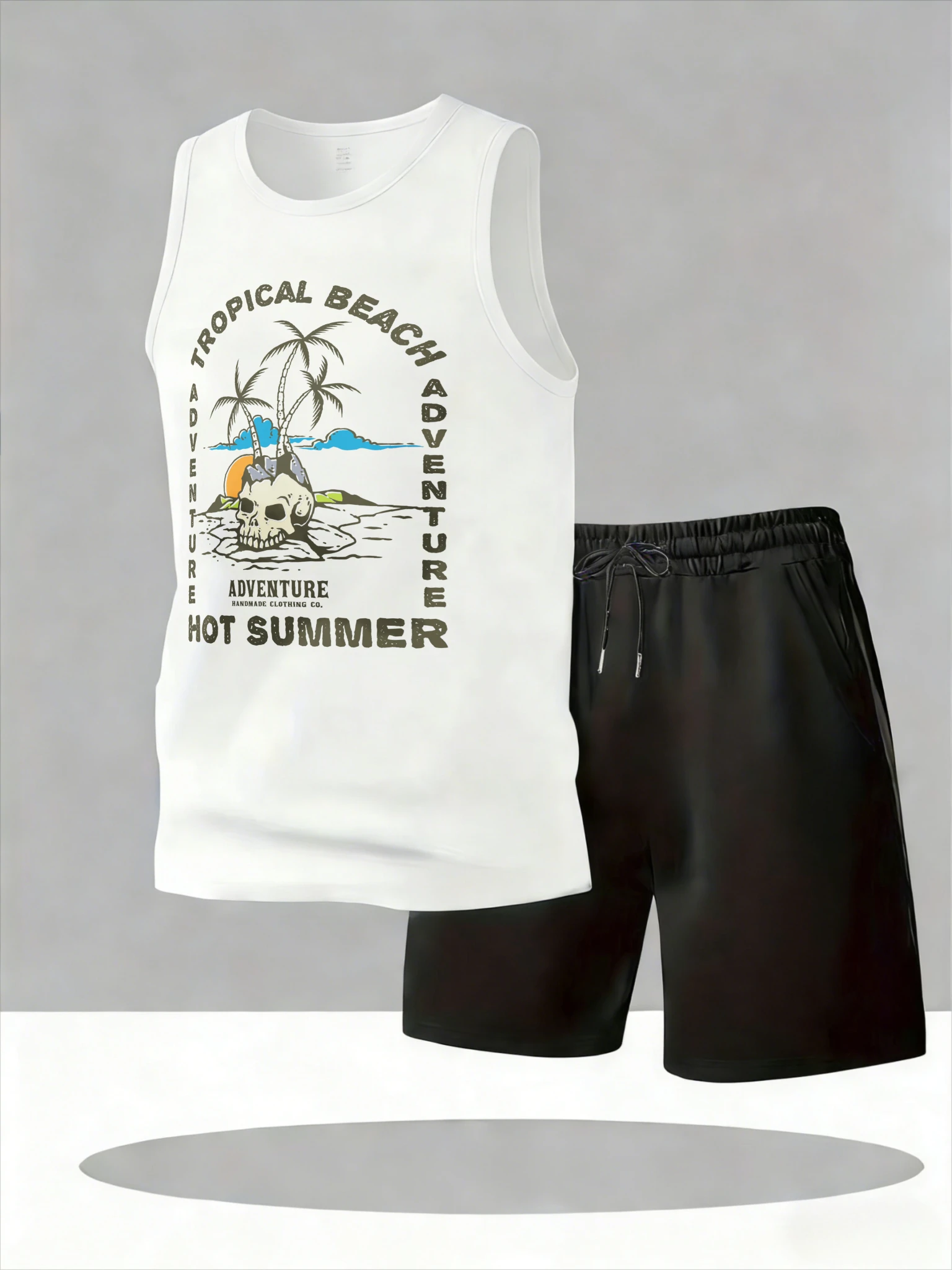 Men's Tank Top Sets 2026 Summer Quick drying Breathable crewneck oversize men's suits Two-piece sets sports running seaside
Men's Tank Top Sets 2026 Summer Quick drying Breathable crewneck oversize men's suits Two-piece sets sports running seaside