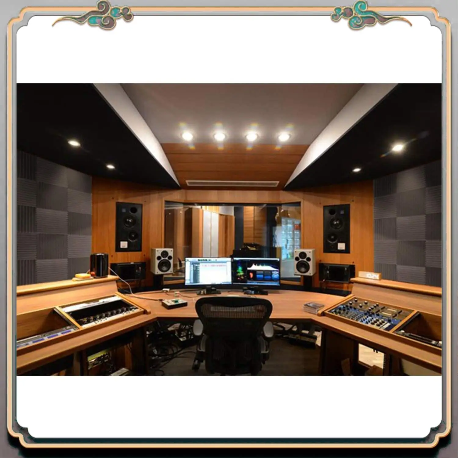 Durable 50Pcs Acoustic Soundproof Foam Sound Absorbing Panels Sound Insulation Panels Wedge For Studio Walls Ceiling,1X12x12inch
Durable 50Pcs Acoustic Soundproof Foam Sound Absorbing Panels Sound Insulation Panels Wedge For Studio Walls Ceiling,1X12x12inch