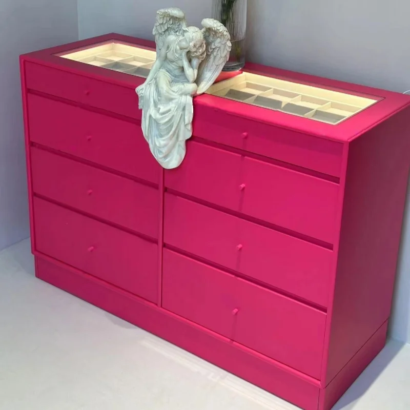 * Modern Jewelry Cabinet Glass Display case Storage Cabinet with Drawer
* Modern Jewelry Cabinet Glass Display case Storage Cabinet with Drawer