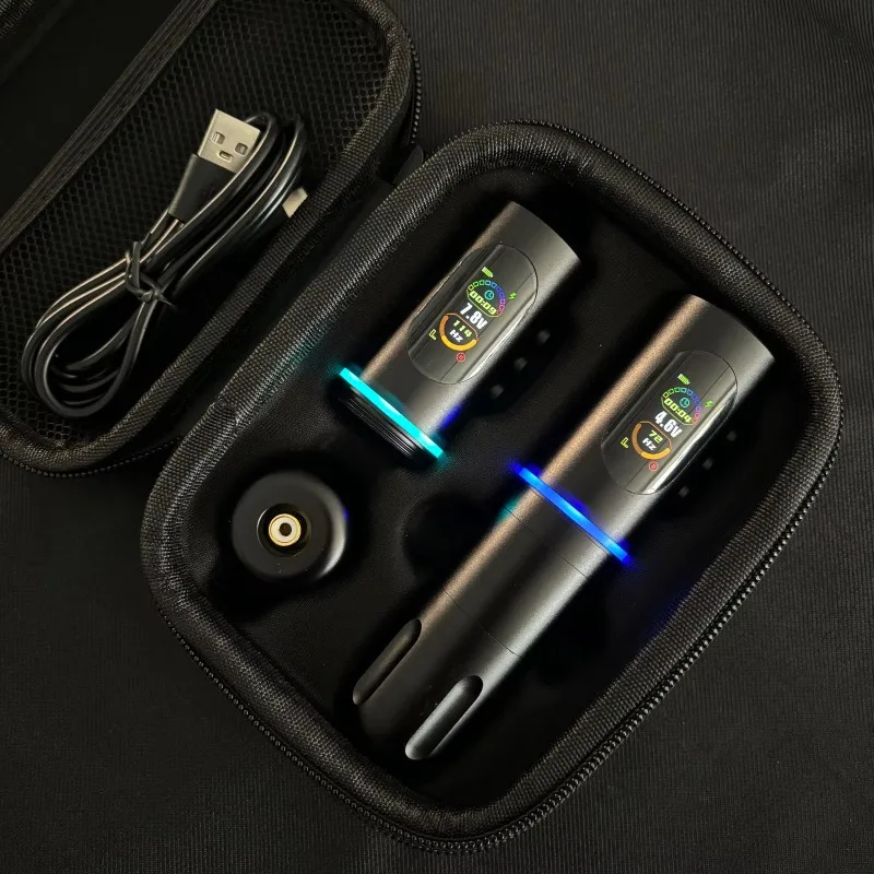 Machine Pen Wireless Powerful Battery Coreless Motor Tattoo Rotary Machine for Body Art Tattoos
Machine Pen Wireless Powerful Battery Coreless Motor Tattoo Rotary Machine for Body Art Tattoos