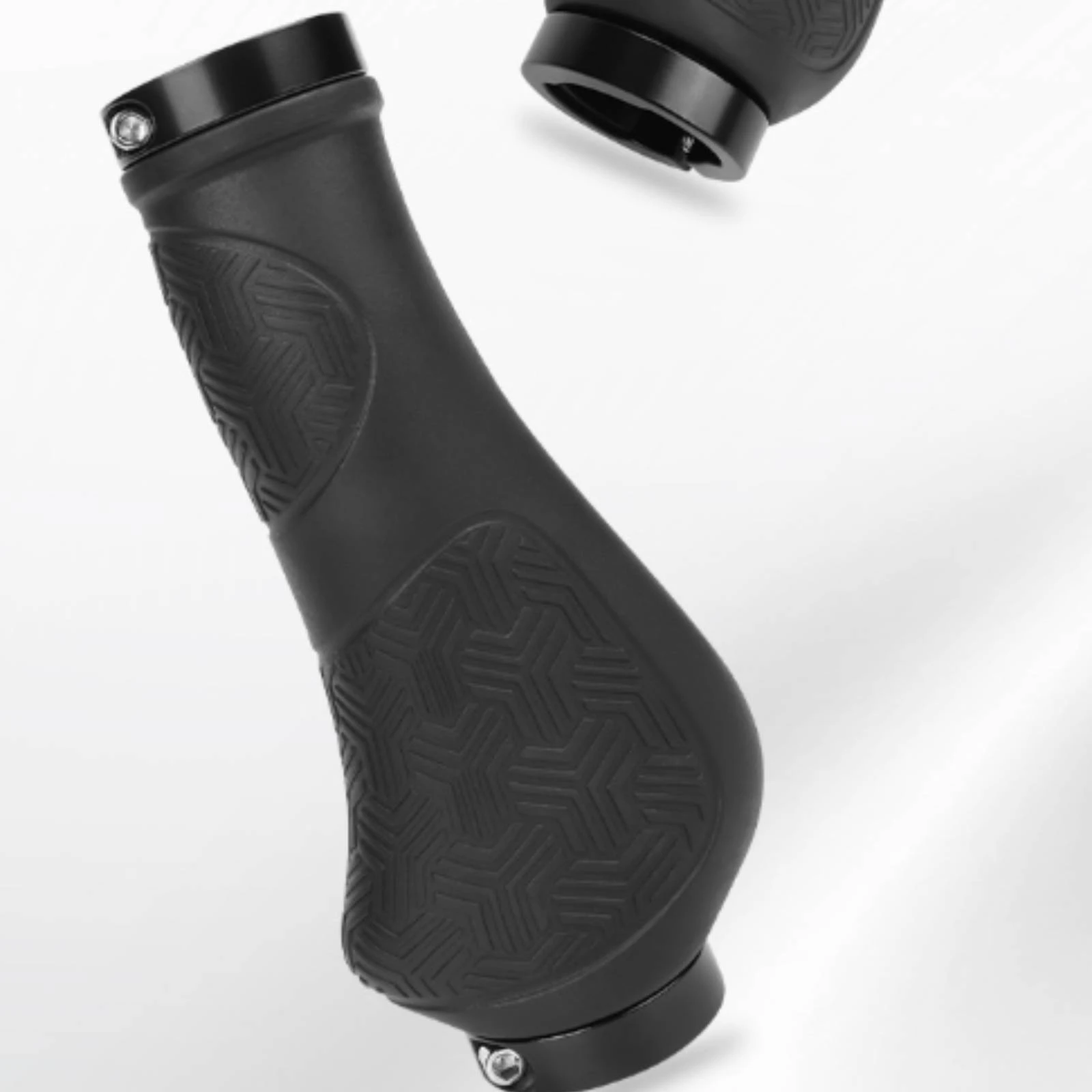 Ergonomic Handlebar Grips Shock-Absorbing Handlebar Grips with Lock Rings Comfort Vibration-Reducing for Cyclists, Commuting
Ergonomic Handlebar Grips Shock-Absorbing Handlebar Grips with Lock Rings Comfort Vibration-Reducing for Cyclists, Commuting
