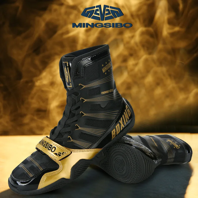 Unisex Boxing Wrestling Shoes Lightweight Breathable Non Slip High Top Training Sneakers for MMA Muay Thai Fitness
Unisex Boxing Wrestling Shoes Lightweight Breathable Non Slip High Top Training Sneakers for MMA Muay Thai Fitness