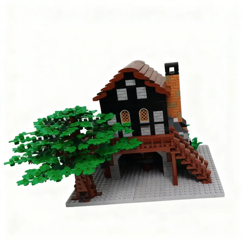 NEW 1567PCS MOC Medieval Castle Forge In Rock Model Building Blocks Display DIY Creative Building Blocks Gift Decoration Home
NEW 1567PCS MOC Medieval Castle Forge In Rock Model Building Blocks Display DIY Creative Building Blocks Gift Decoration Home