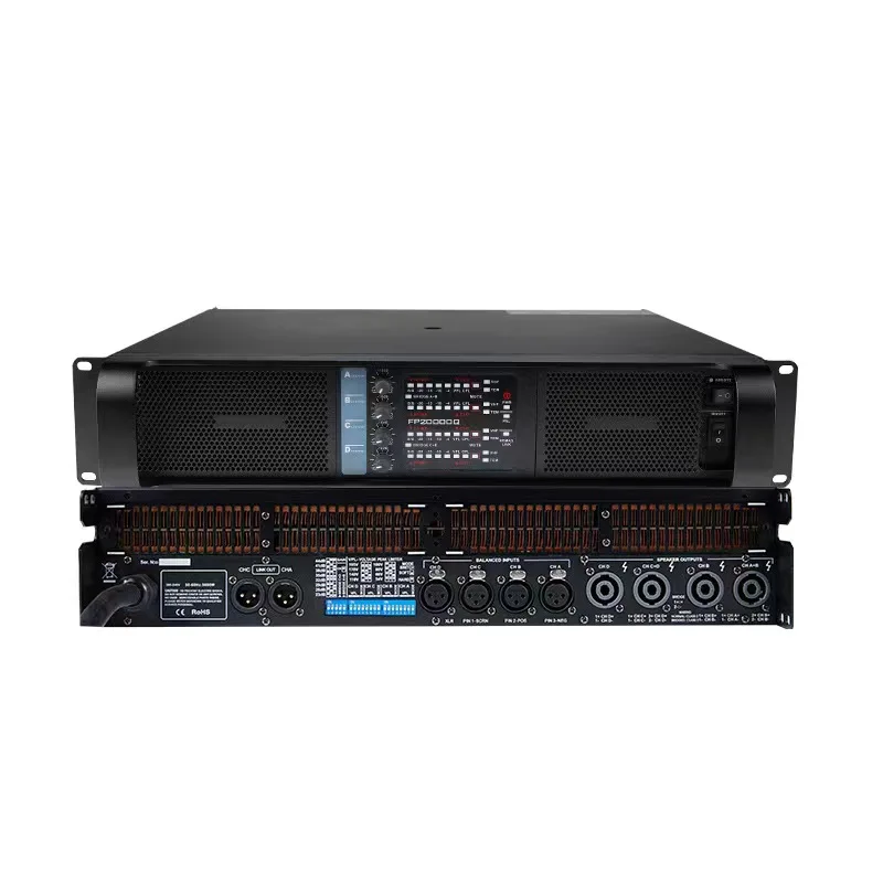 FP20000Q Class TD Professional Audio Power Amplifier Professional 20000 Watt Audio Equipment/Amplifier/Speaker 4 Channel Audio A
FP20000Q Class TD Professional Audio Power Amplifier Professional 20000 Watt Audio Equipment/Amplifier/Speaker 4 Channel Audio A