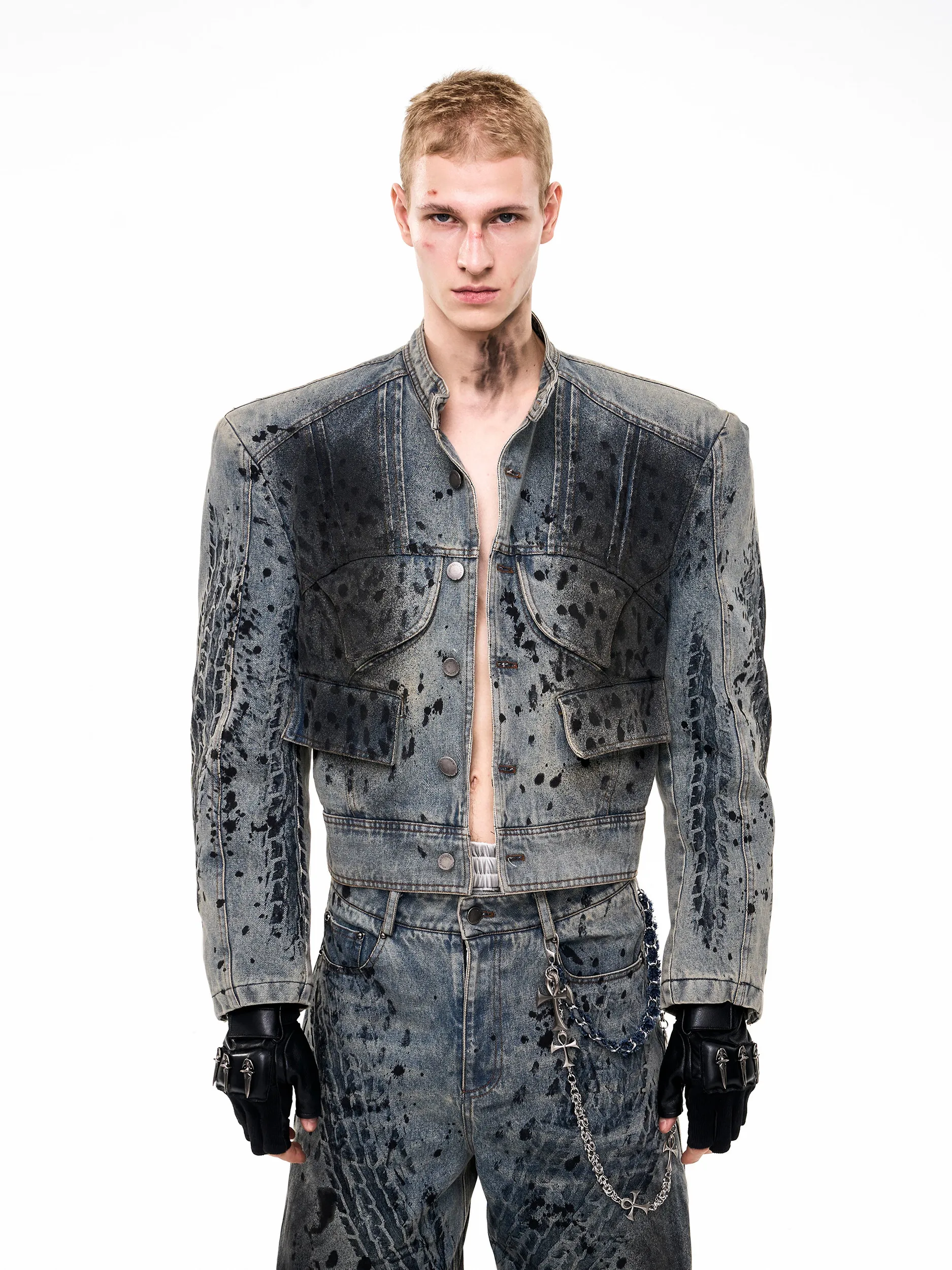 See ort Cotton Insert Denim Jaet Youthful Spring Autumn Winter Sle Handmade Sprayed Dir Vintage Stand Collar Jaet
See ort Cotton Insert Denim Jaet Youthful Spring Autumn Winter Sle Handmade Sprayed Dir Vintage Stand Collar Jaet
