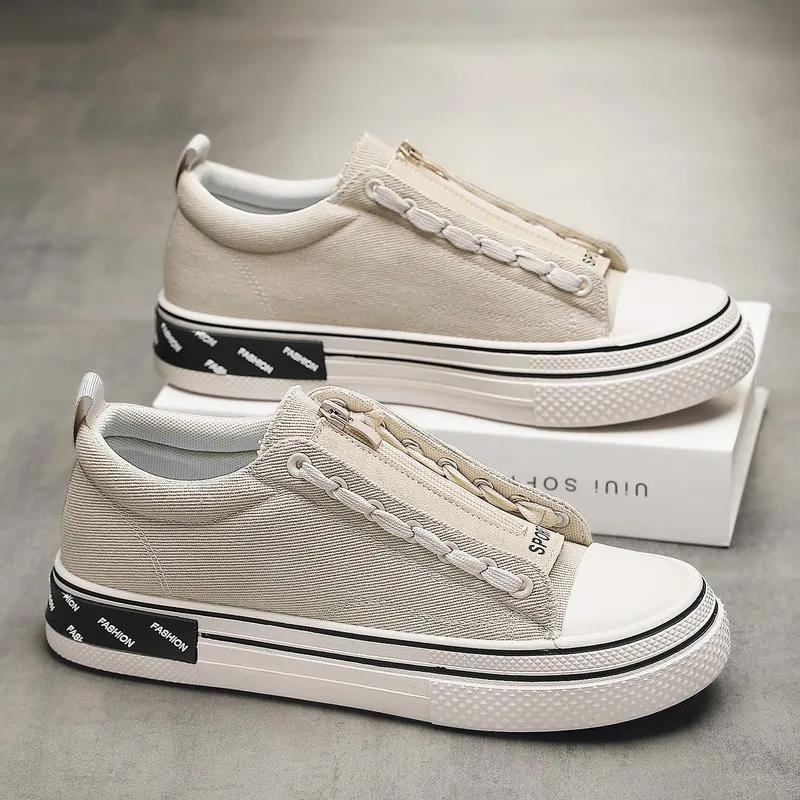 Men's Canvas Slip-On Shoes Spring Breathable Versatile Casual Sneakers Youth Students Lightweight Soft Bottom Sports Trendy F...
Men's Canvas Slip-On Shoes Spring Breathable Versatile Casual Sneakers Youth Students Lightweight Soft Bottom Sports Trendy F...