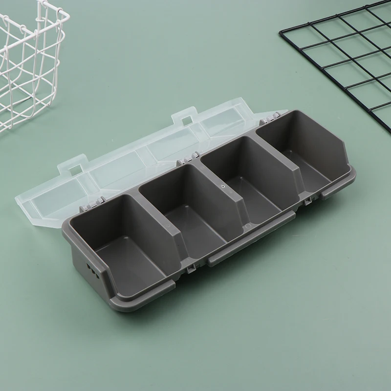 1Pc Multi-Compartment Organizer Box - Durable Plastic Storage Case for Screws, Small Parts, Hardware Portable Parts Holder
1Pc Multi-Compartment Organizer Box - Durable Plastic Storage Case for Screws, Small Parts, Hardware Portable Parts Holder 