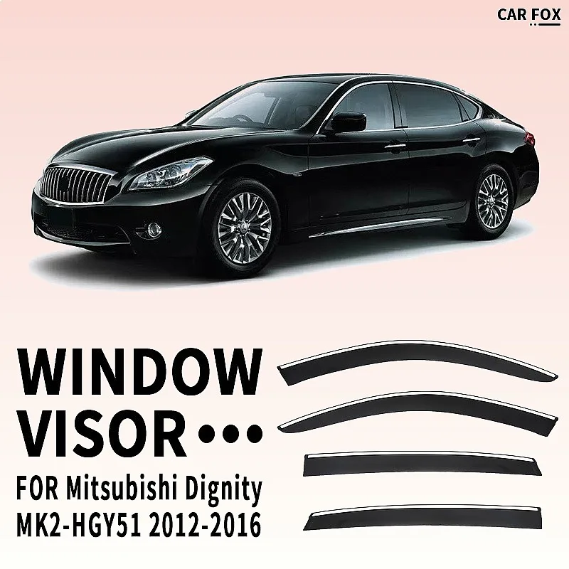 For Mitsubishi Dignity 2012-2016 Car Window Visor Rain Sun Shade Awning Side Deflector Shield Accessories
For Mitsubishi Dignity 2012-2016 Car Window Visor Rain Sun Shade Awning Side Deflector Shield Accessories