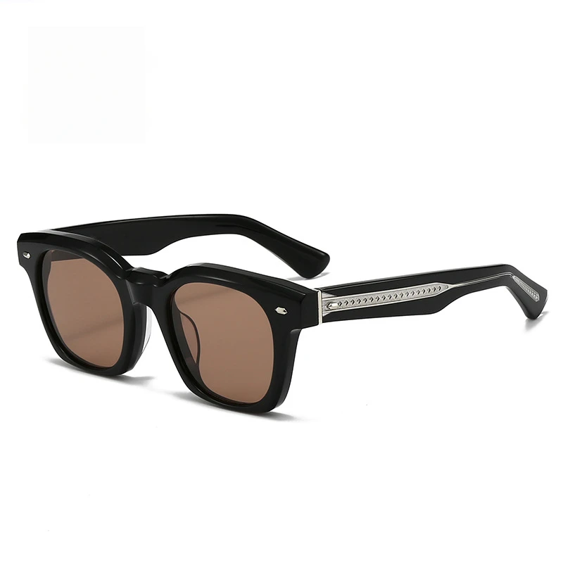 549 Black Fashion Acetate Handmade Sunglasses Designer Brand Classical Uv400 Retro Vintage Eyeglasses for Men and Lades
549 Black Fashion Acetate Handmade Sunglasses Designer Brand Classical Uv400 Retro Vintage Eyeglasses for Men and Lades