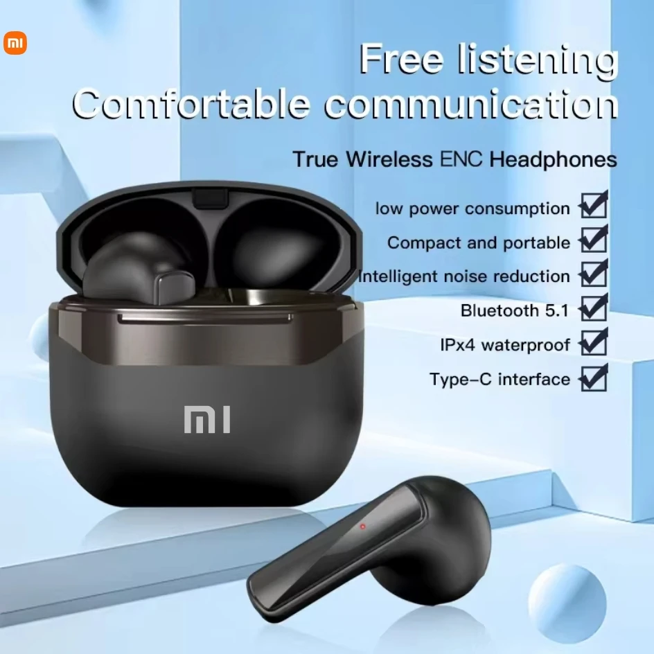 XIAOMI TWS Беспроводные Bluetooth-наушники ENC Интеллектуальная гарнитура с шумоподавлением Водонепроницаемые наушники для игр/спорта/музыки
XIAOMI TWS Беспроводные Bluetooth-наушники ENC Интеллектуальная гарнитура с шумоподавлением Водонепроницаемые наушники для игр/спорта/музыки