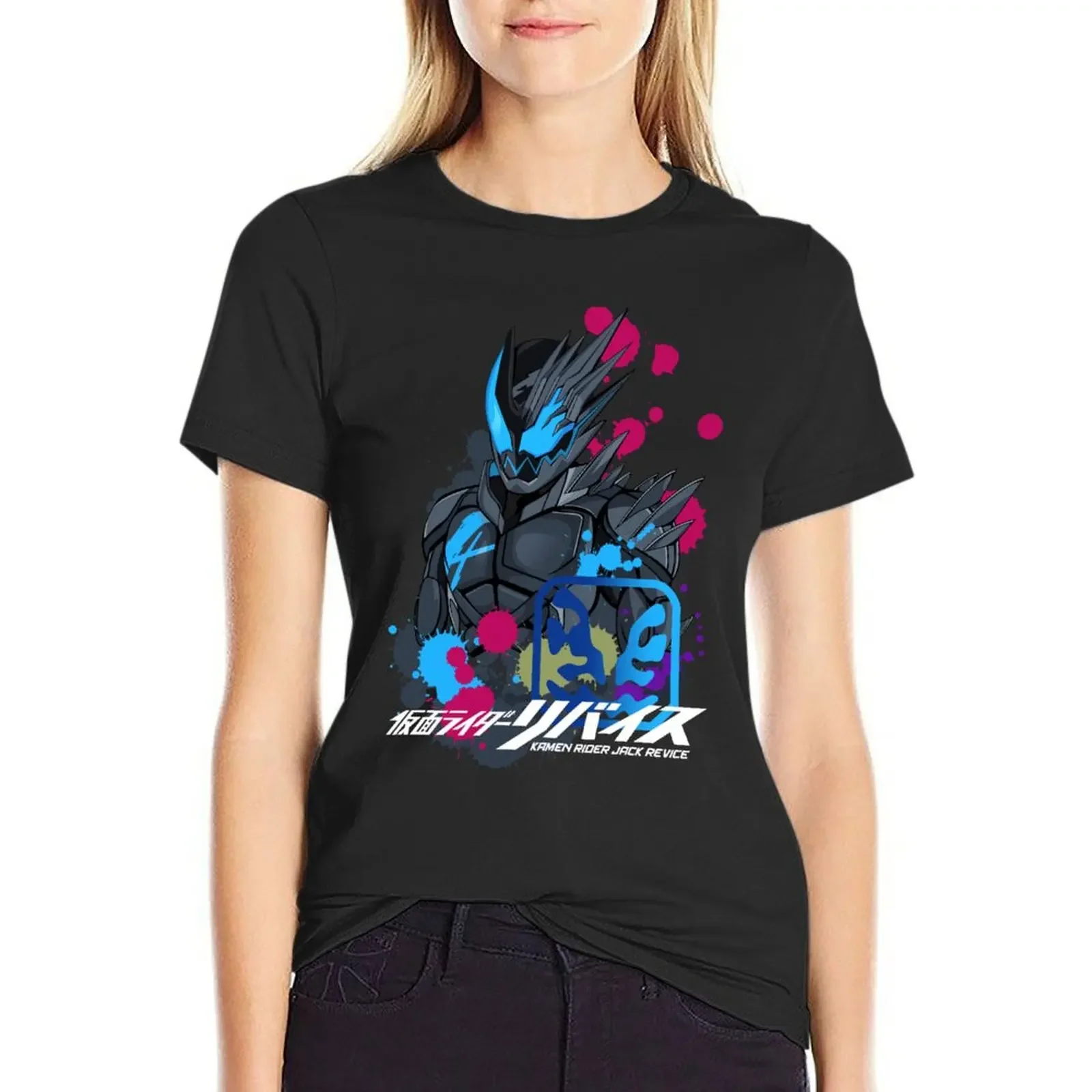 Kamen Rider Jack Revice T-Shirt shirts graphic tees blanks anime clothes quick drying t shirts for Womens
Kamen Rider Jack Revice T-Shirt shirts graphic tees blanks anime clothes quick drying t shirts for Womens