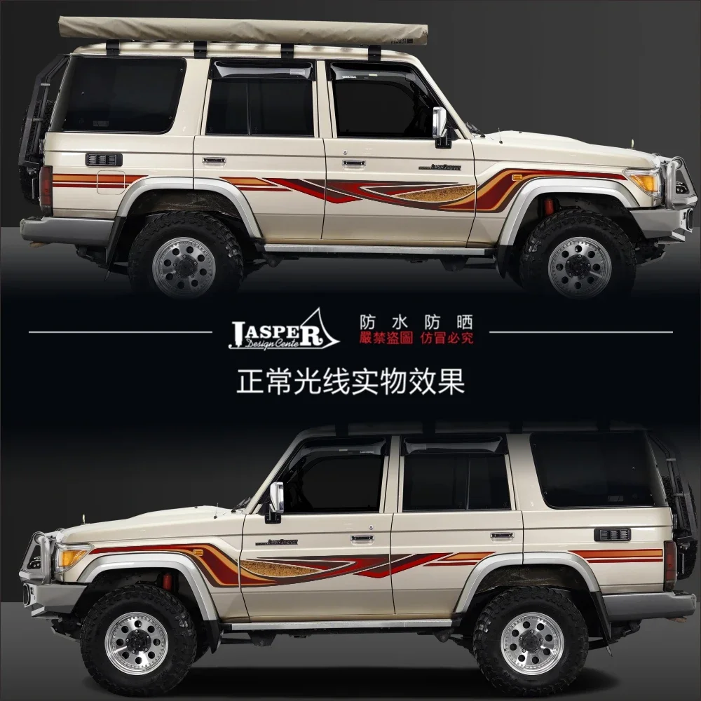 Автомобильная виниловая наклейка для Toyota Land Cruiser LC76 LC79, украшение кузова, модификация, декор, автоаксессуары
Автомобильная виниловая наклейка для Toyota Land Cruiser LC76 LC79, украшение кузова, модификация, декор, автоаксессуары