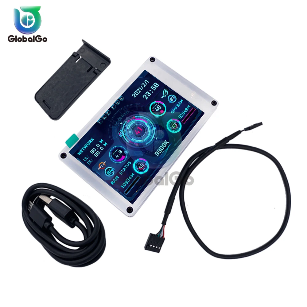 IPS USB вторичный экран компьютерный монитор температуры ЦПУ ОЗУ HDD DIY акриловый экран 3,5 дюйма
IPS USB вторичный экран компьютерный монитор температуры ЦПУ ОЗУ HDD DIY акриловый экран 3,5 дюйма