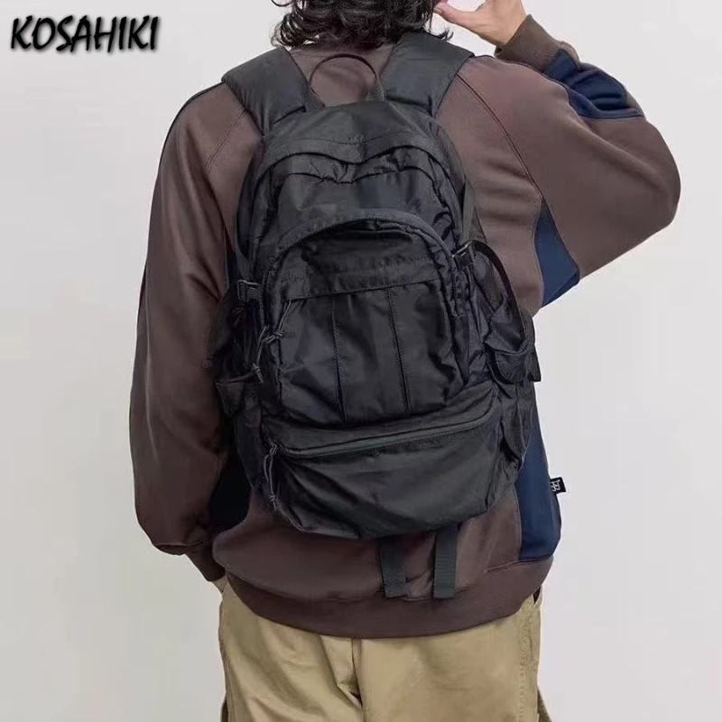 Casual Travel High-capacity All Match Backpacks Men Grunge Vintage Students Schoolbag Streetwear Women Y2k Aesthetic Laptop Bags
Casual Travel High-capacity All Match Backpacks Men Grunge Vintage Students Schoolbag Streetwear Women Y2k Aesthetic Laptop Bags