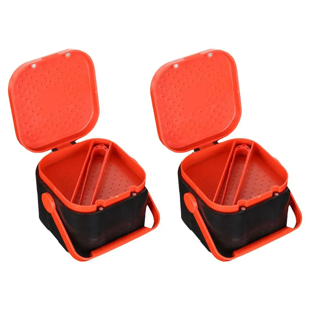 2 Pcs Worm Box Bait Containers for Boxes Hydrating Plastic Fishing Live Baby Holder
2 Pcs Worm Box Bait Containers for Boxes Hydrating Plastic Fishing Live Baby Holder
