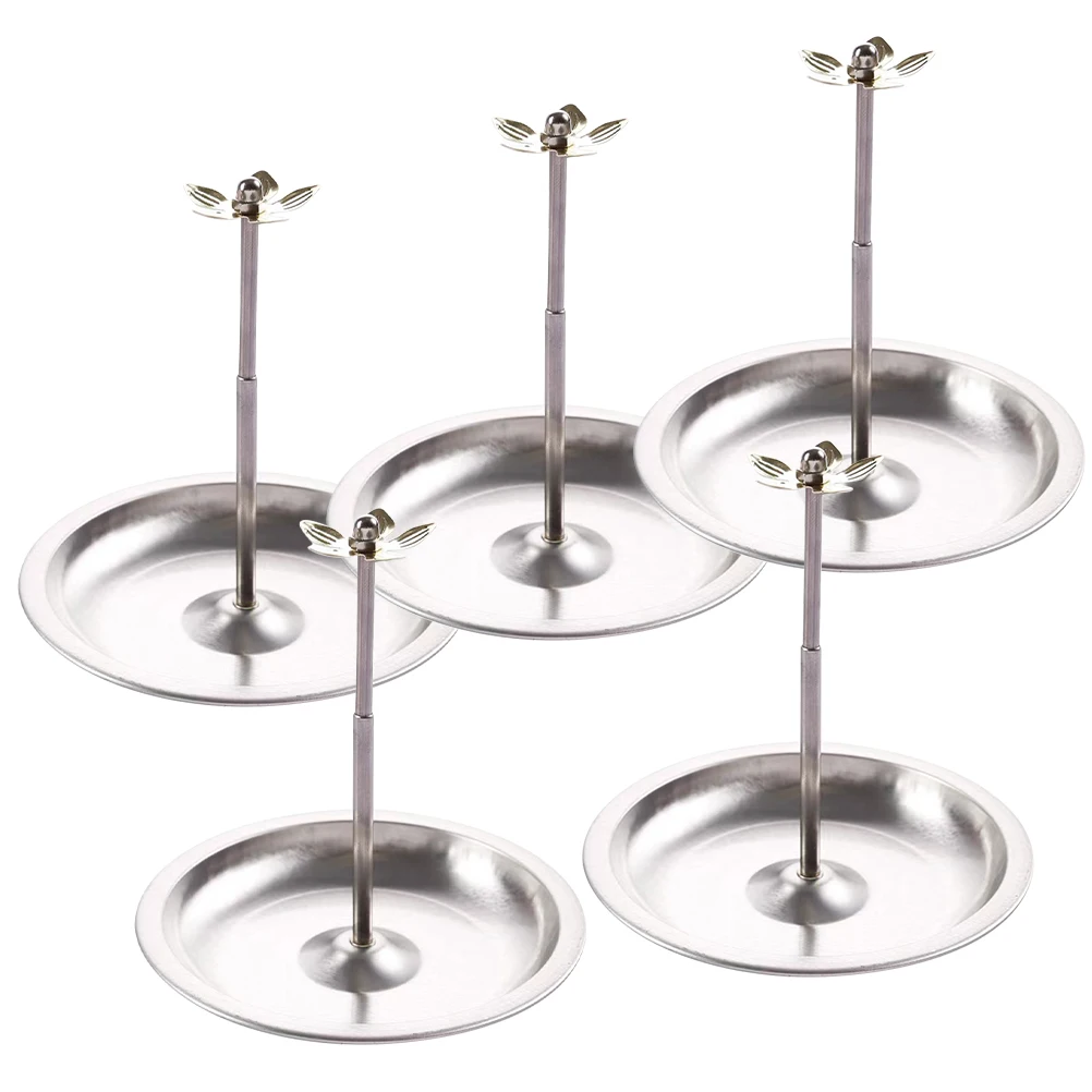 5Pcs Incense Burner Tray Retractable Metal Texture Home Decor Meditation Yoga Room Desktop Tray Creative Incense Accessories
5Pcs Incense Burner Tray Retractable Metal Texture Home Decor Meditation Yoga Room Desktop Tray Creative Incense Accessories