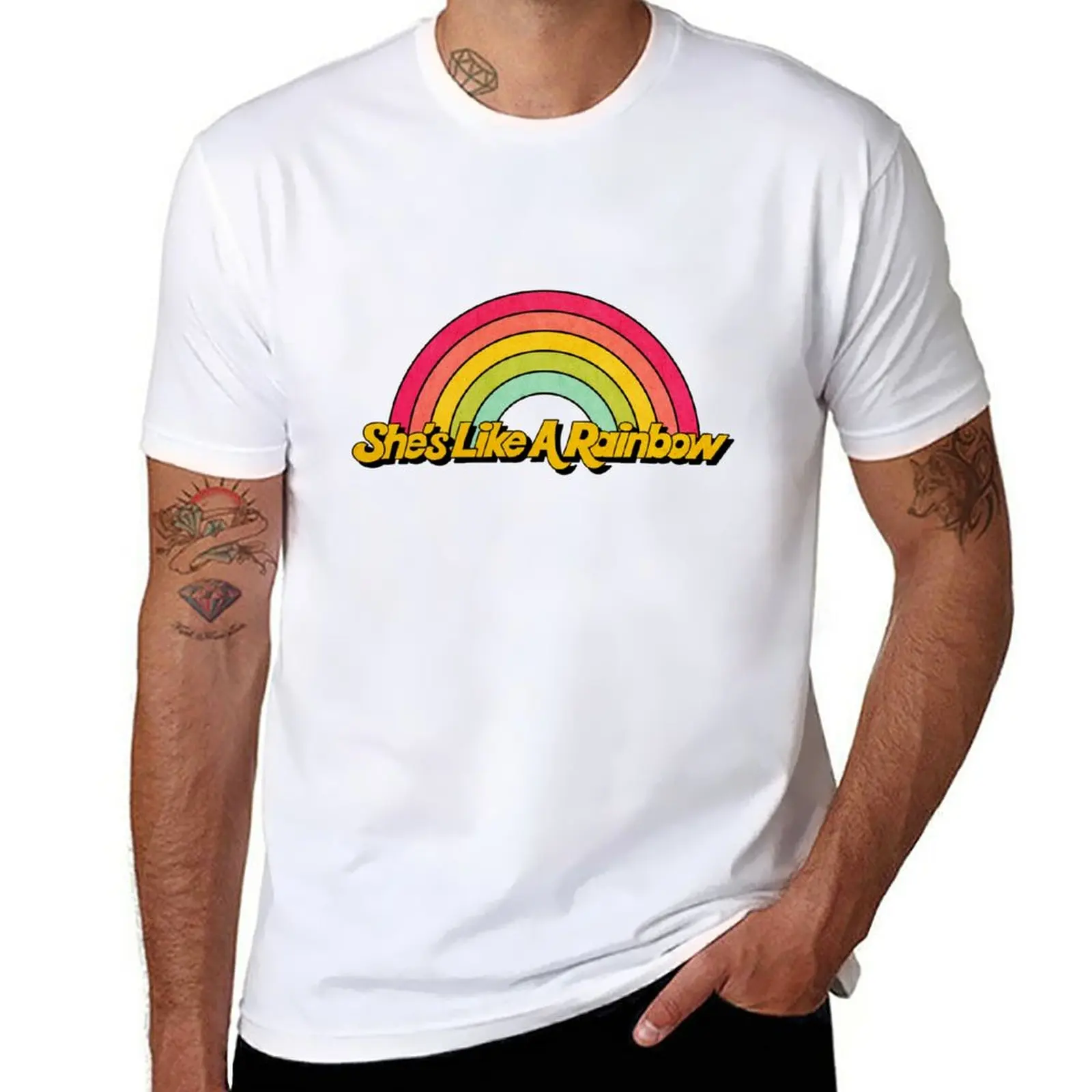 She's Like A Rainbow T-Shirt vintage clothes Blouse cute tops customizeds men clothing
She's Like A Rainbow T-Shirt vintage clothes Blouse cute tops customizeds men clothing