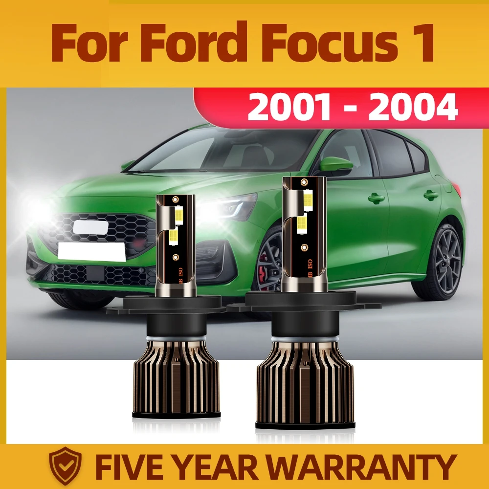 TEENRAM High Power Two-side CSP Chips LED Automobile Lamp H4 High/Low Beam All-in-one Car Lamps Kit For Ford Focus 1 2001-2004
TEENRAM High Power Two-side CSP Chips LED Automobile Lamp H4 High/Low Beam All-in-one Car Lamps Kit For Ford Focus 1 2001-2004